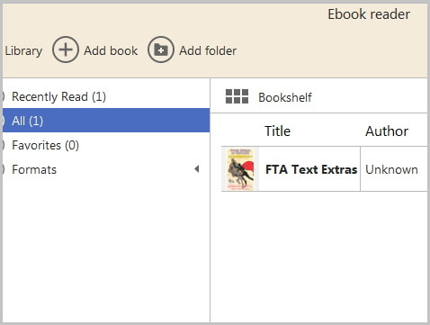 Icecream Ebook Reader
