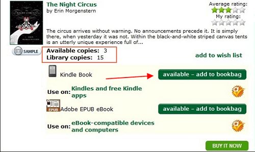add kindle books to bag