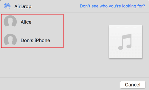 airdrop iphone