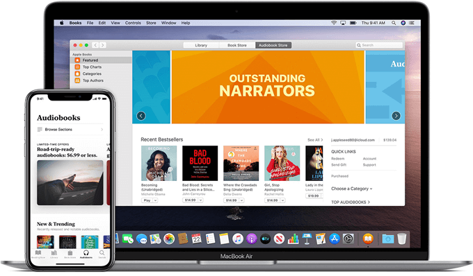 apple books audiobooks