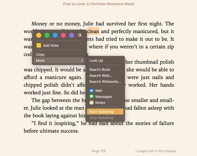apple tts reader