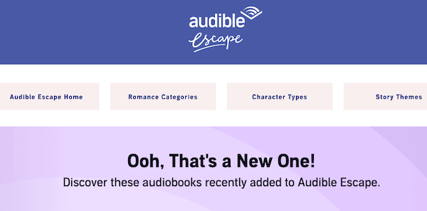 audible escape
