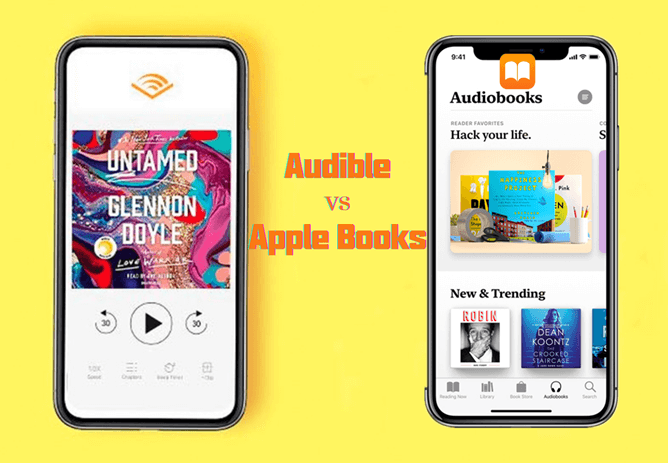 audible vs apple books