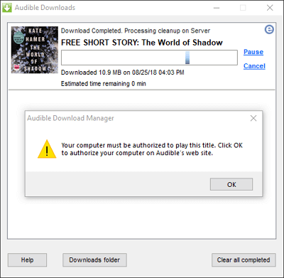 authorize the computer