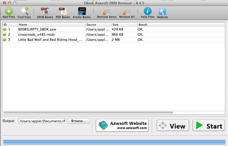 azwsoft ebookdrmremoval mac