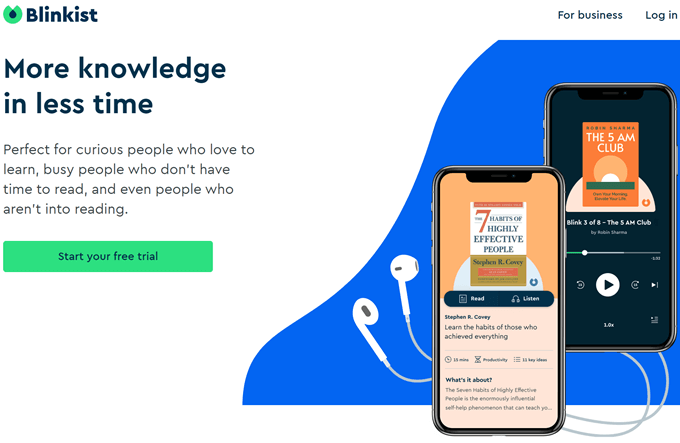 blinkist book summary