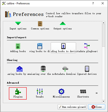 calibre plugin