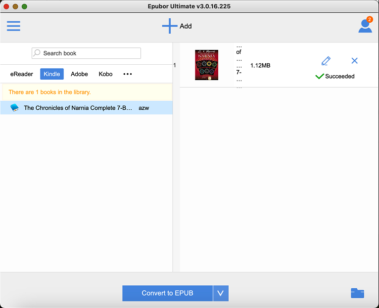 convert kindle books on mac