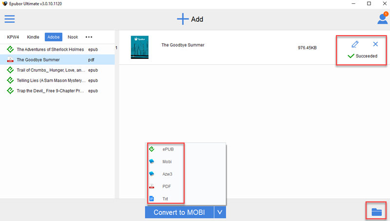convert pdf to ebook