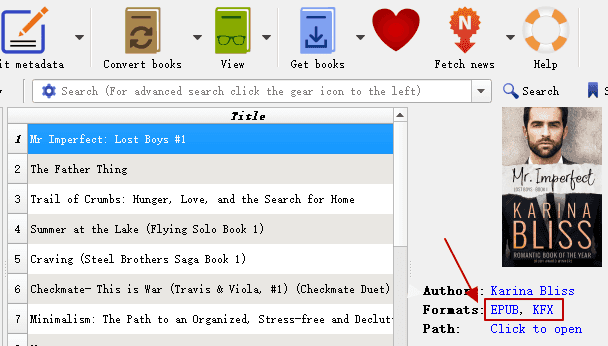 convert AZW to PDF Epub with calibre