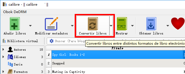 convertir ade a pdf con calibre