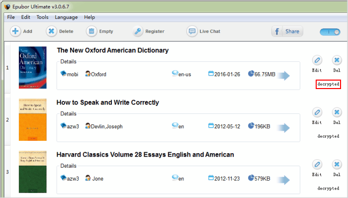 decrypt drm azw books