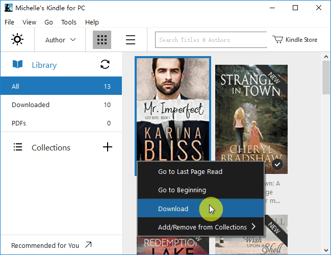 download kindle books to computer