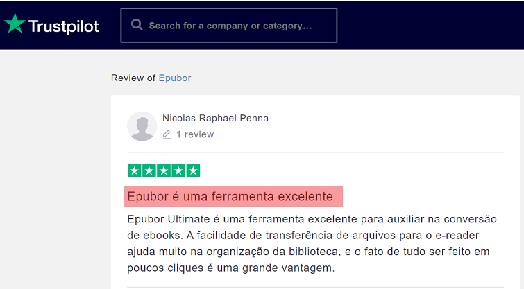 Epubor Ultimate revisão