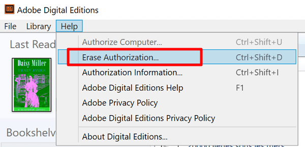 erase authorization