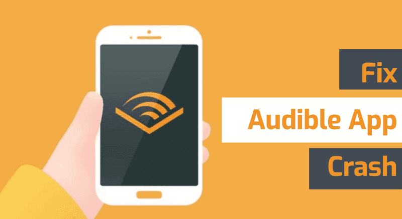fix audible app crash