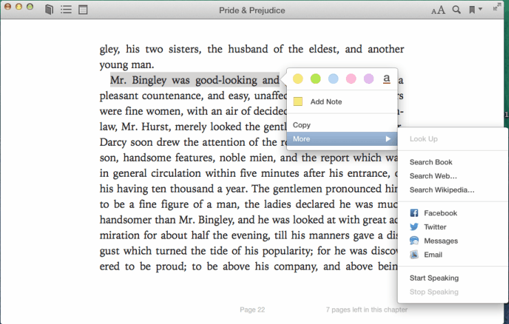 iBooks for Mac