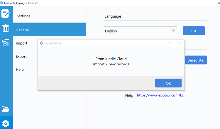 kindle cloud import records