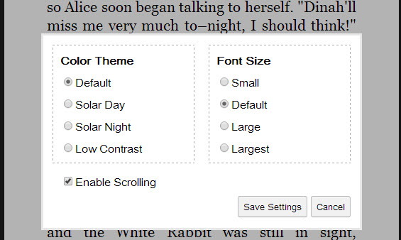 epub reader online with magic scroll