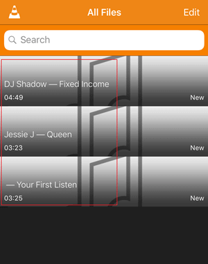 mp3 on vlc