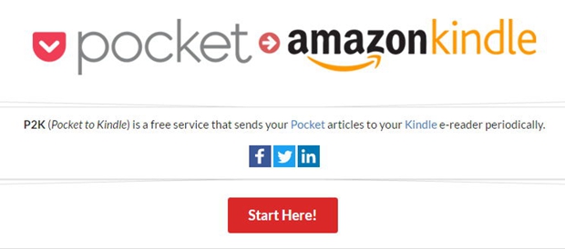 Pocket to Kindle