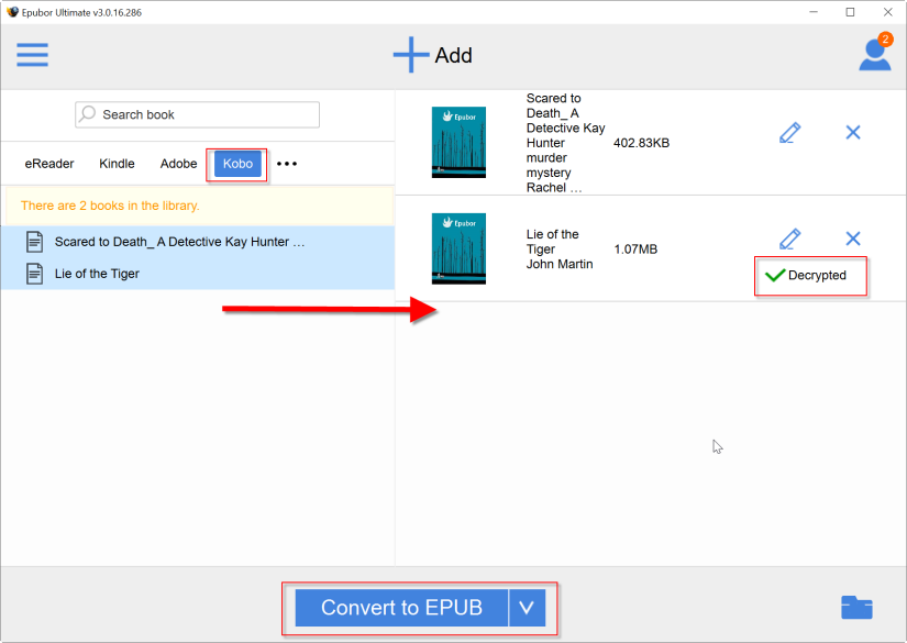 remove drm from kobo kepub