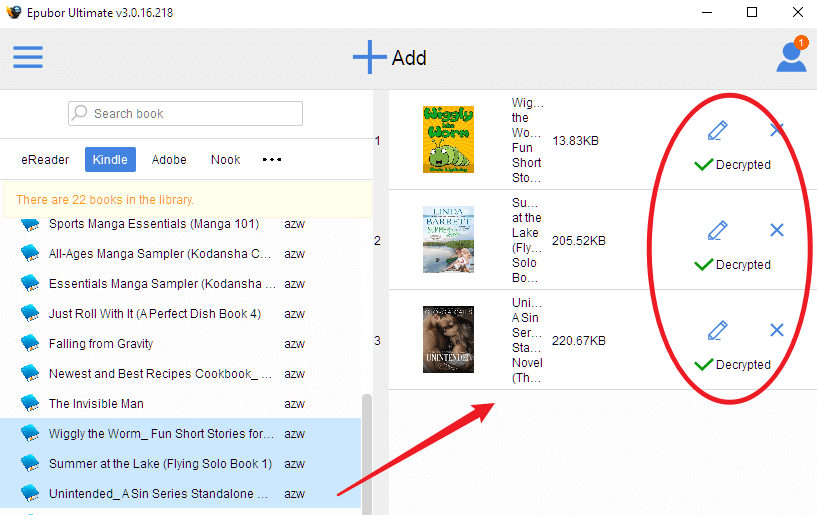 decrypt Kindle books