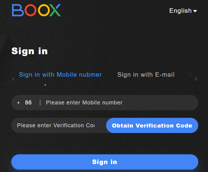 sign in booxdrop