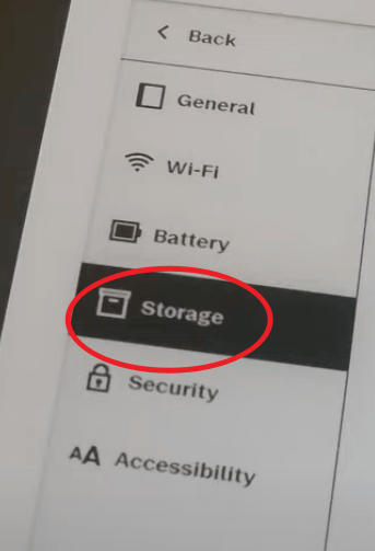 remarkeable storage