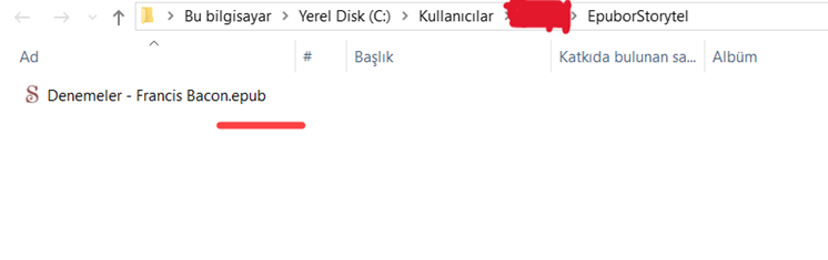storytel'i epub'a dönüştür