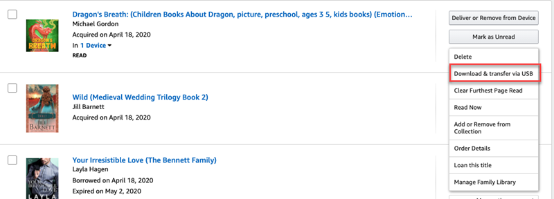 choose kindle device