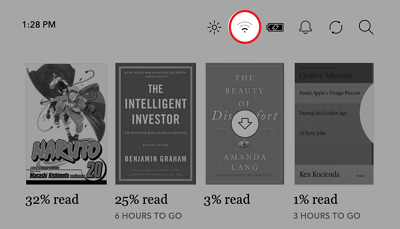 turn off kobo wifi