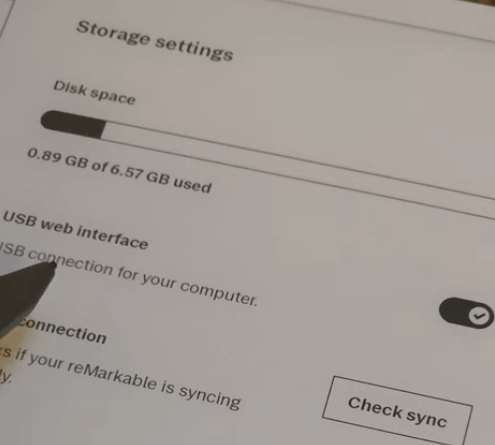 usb web interface